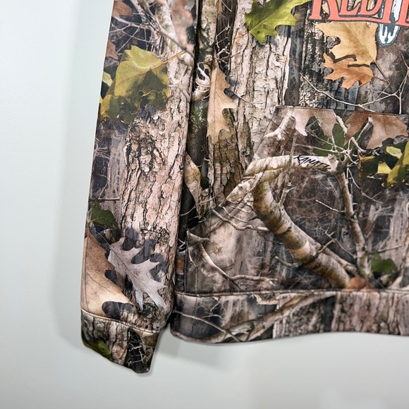 RED HEAD True Timber Forest Hunting Camo Hoodie Sweatshirt  (Mens Large) - Picture 4 of 9